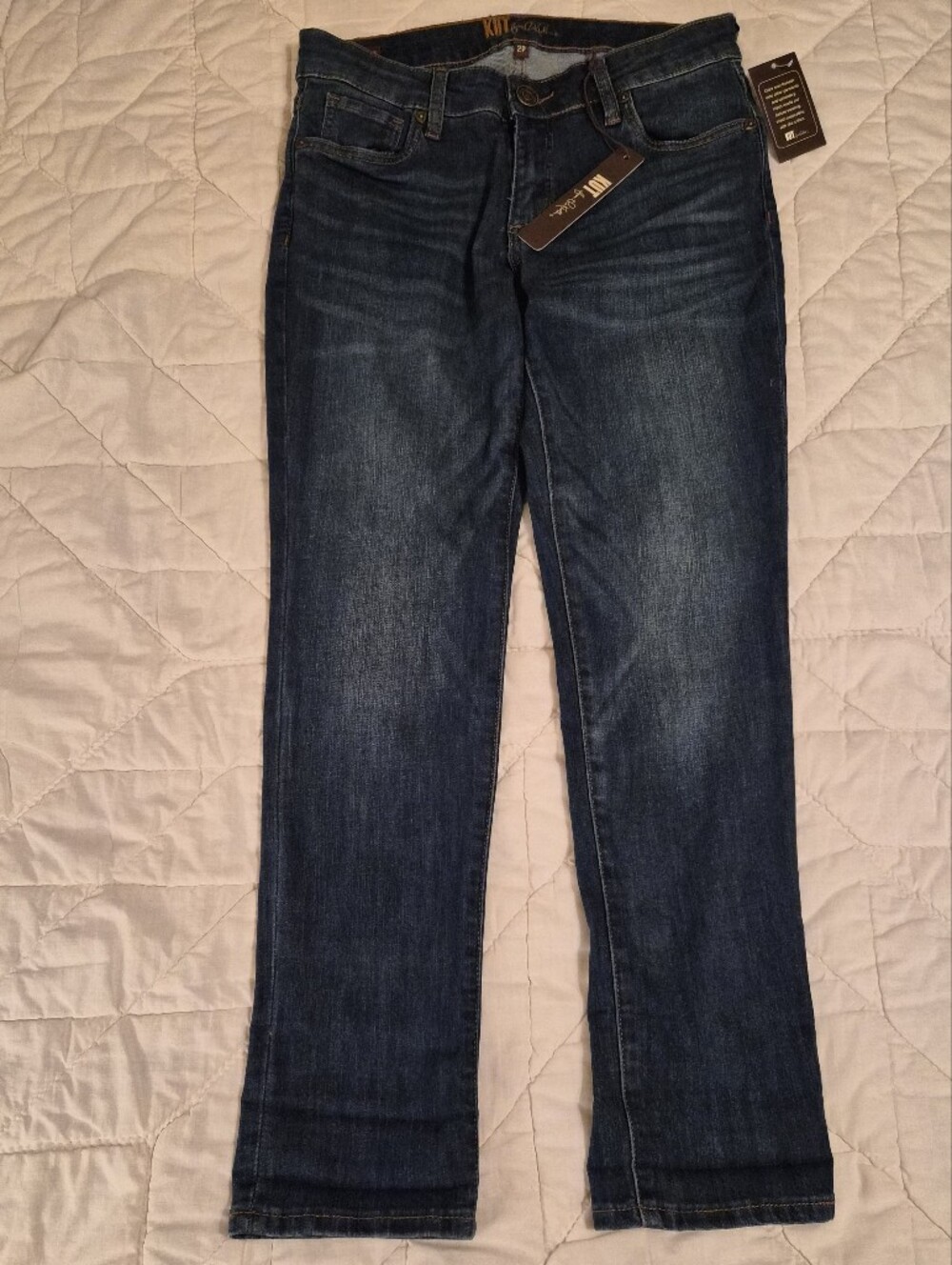 Kut Mid Rise Slim Leg- Size 2 P - Picture 3 of 9